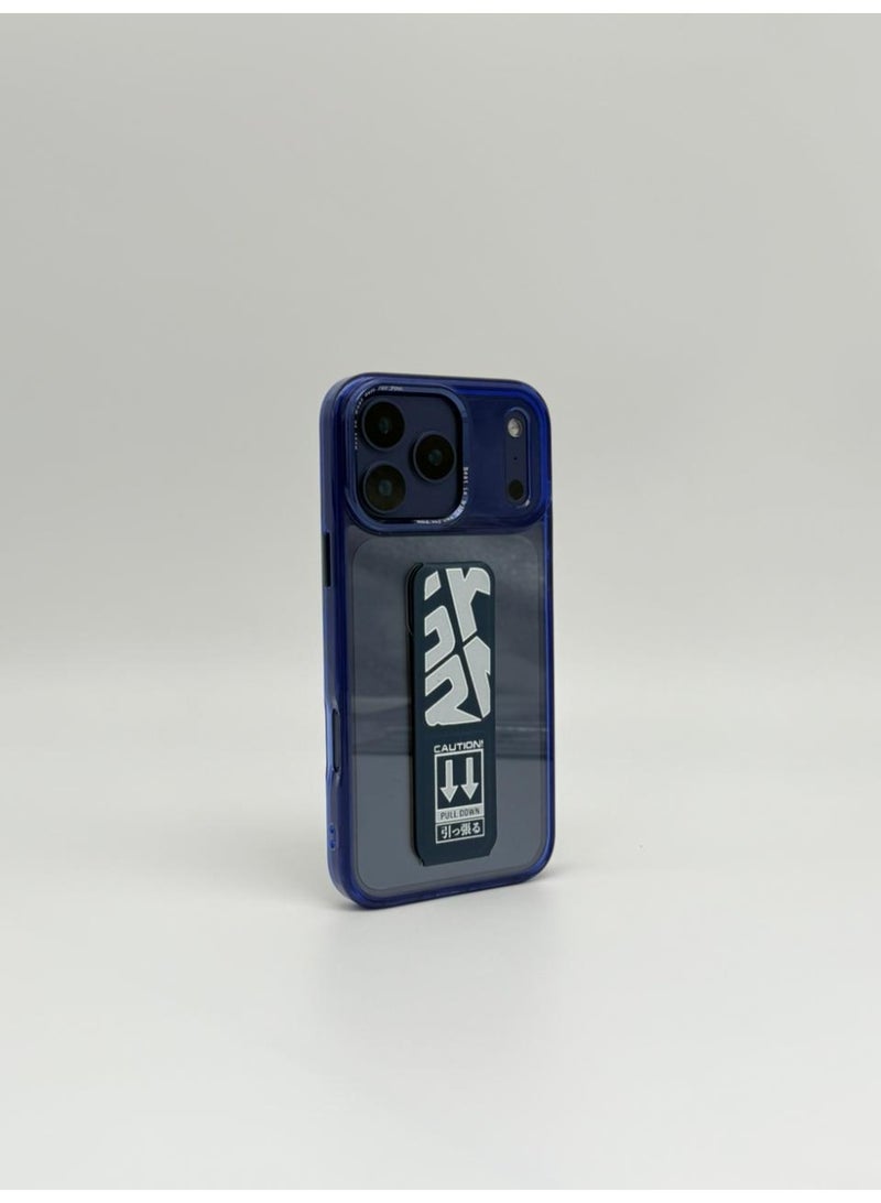 general Mocome Premium Kickstand Case for iPhone 17 Pro – Slim Shockproof Protective Cover with Integrated Pull-Down Stand & Magnetic Compatibility - Image 1